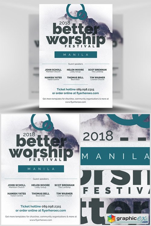 Better Worship Flyer Template