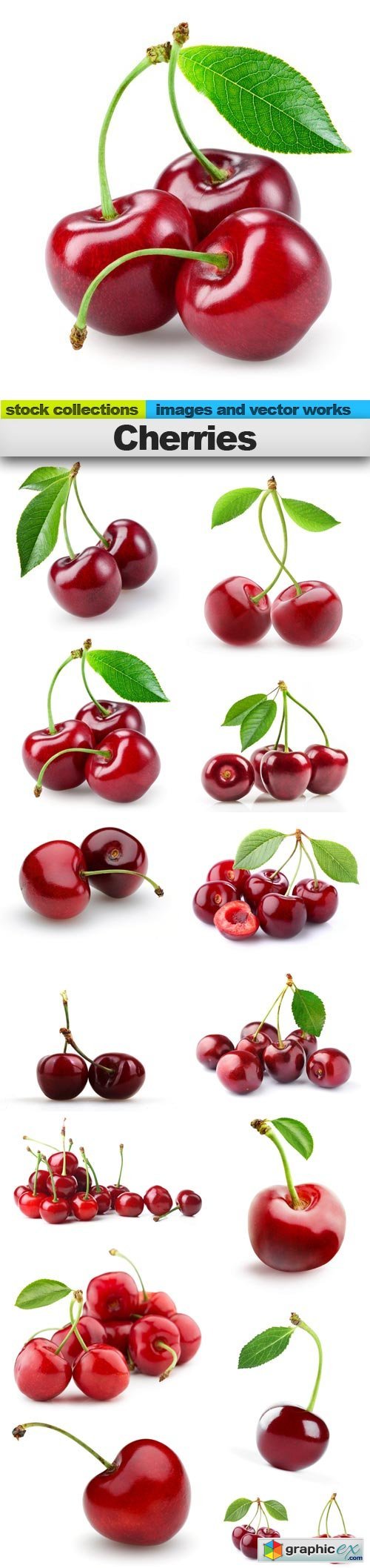 Cherries, 15 x UHQ JPEG