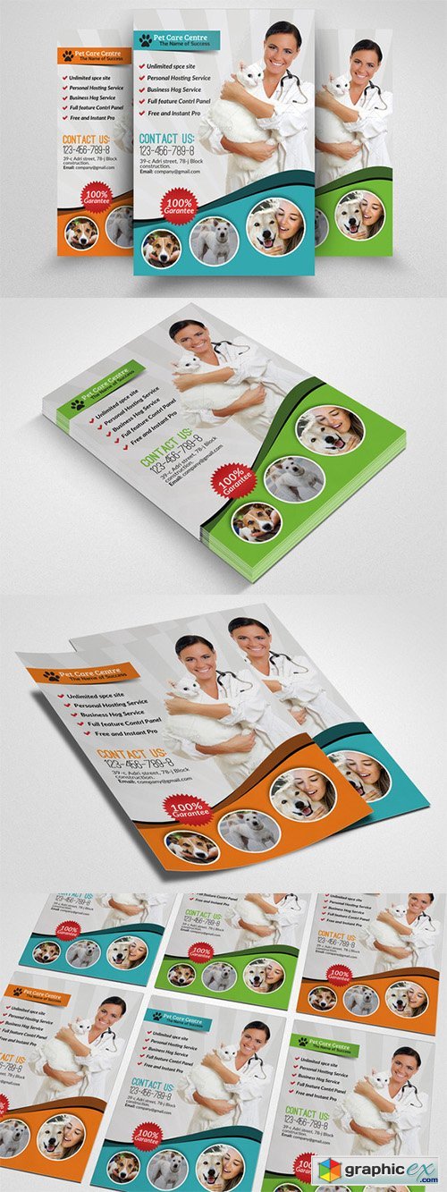 Pets Clinic & Care Centre Flyer