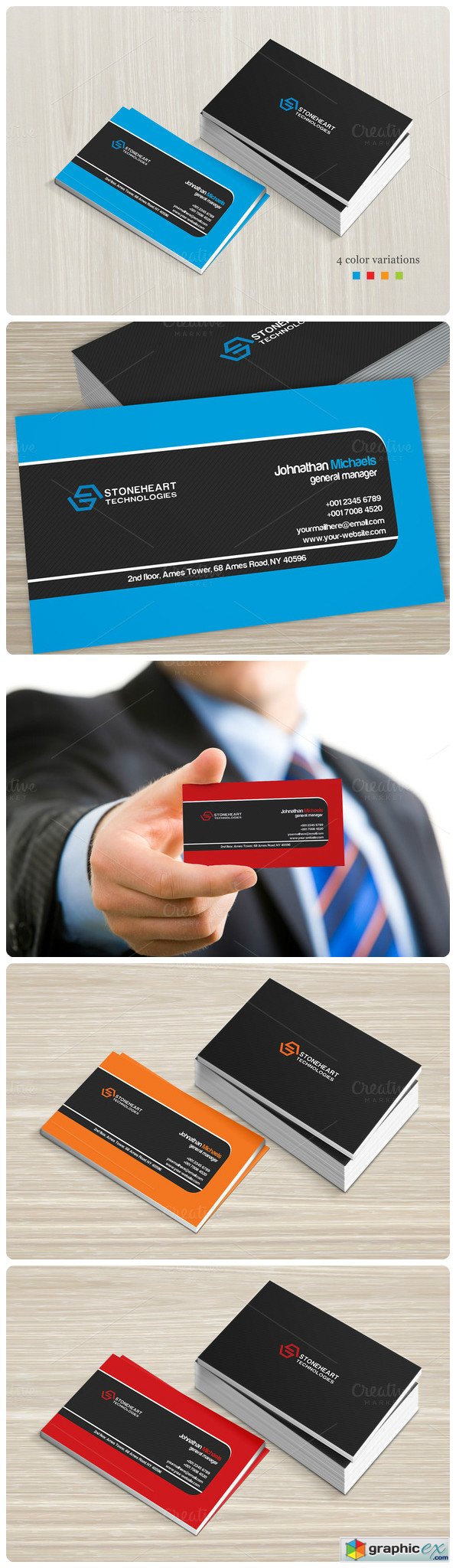 Corporate Business Card 548159