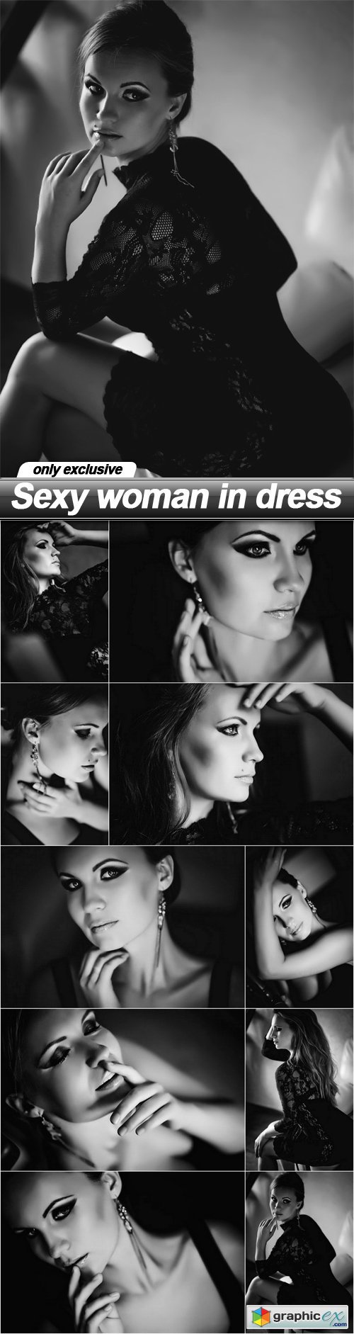 Sexy woman in dress - 10 UHQ JPEG