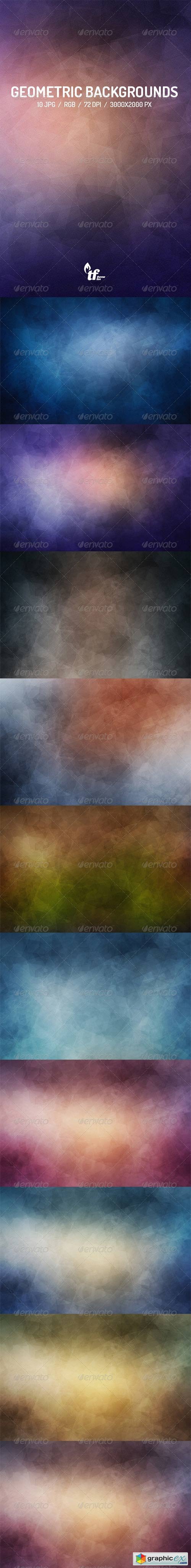 Geometric Abstract Backgrounds