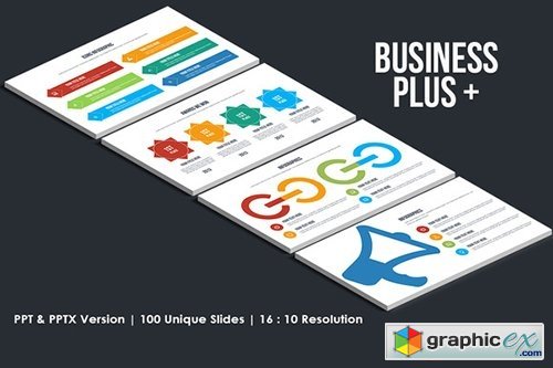 Business Plus Presentation Template