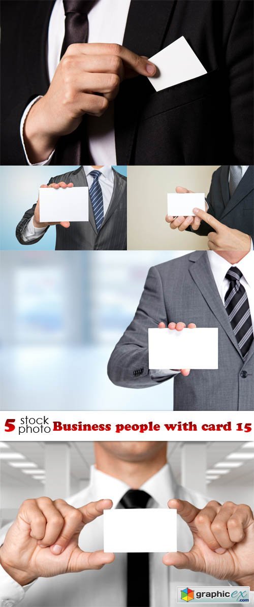 Photos - Business people with card 15