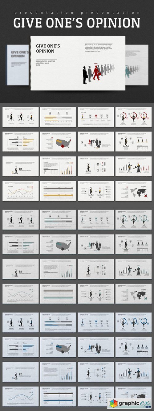 Give One's Opinion PowerPoint Templates