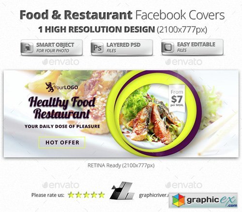 Food & Restaurant Facebook Covers