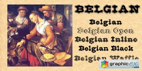 Belgian Font Family