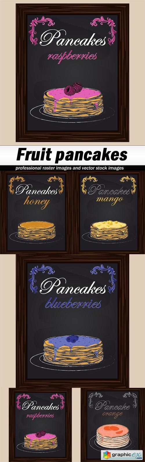 Fruit pancakes