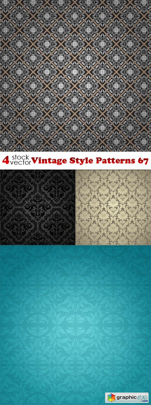 Vectors - Vintage Style Patterns 67