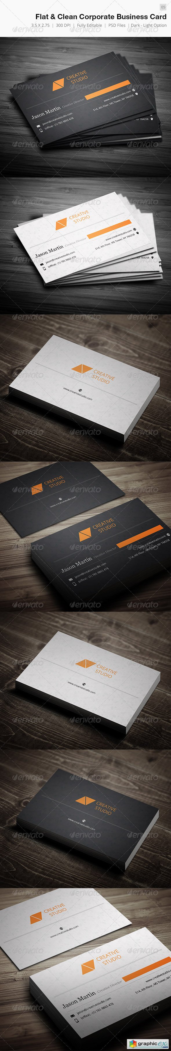 Dual Clean Corporate Business Card - 05