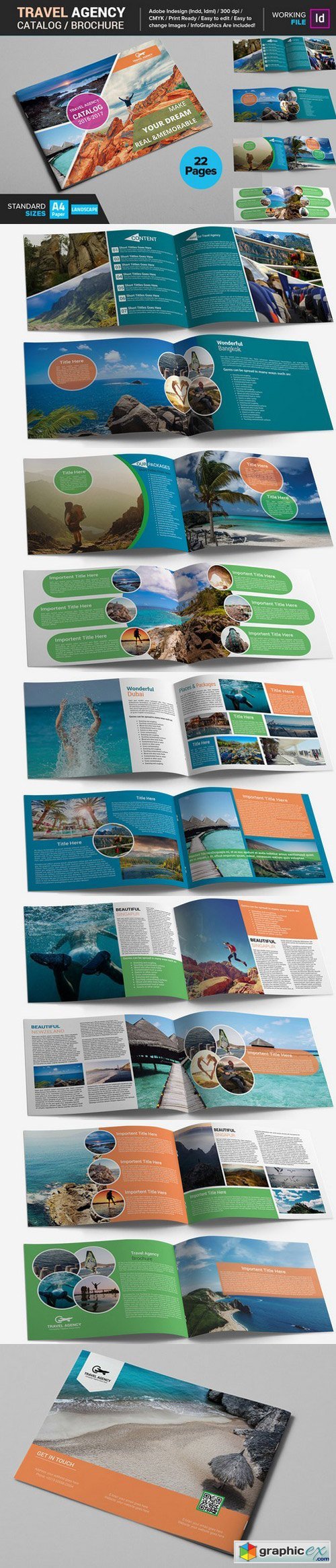 Travel Agency Catalog / Brochure