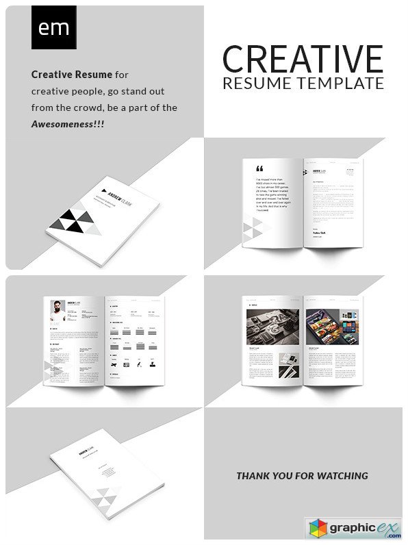 Creative Resume CV Portfolio