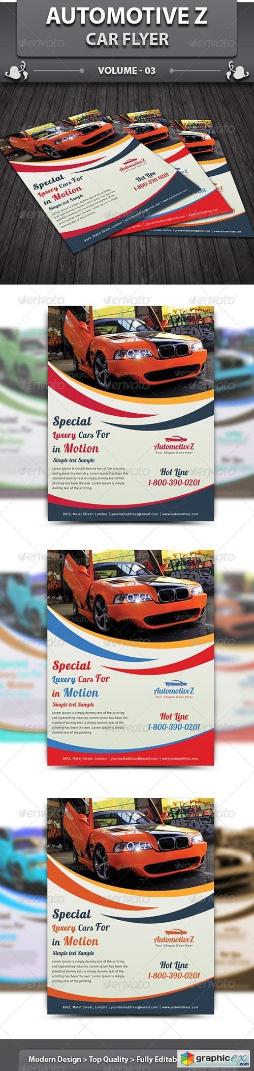 Automobile Business Flyer | Volume 3