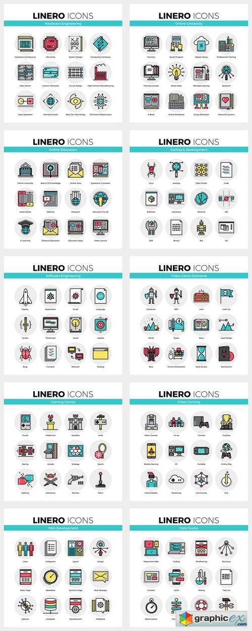 Linero Icons Set 2