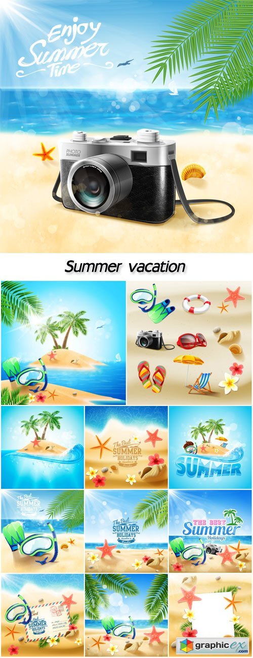 Summer vacation, sea, travel