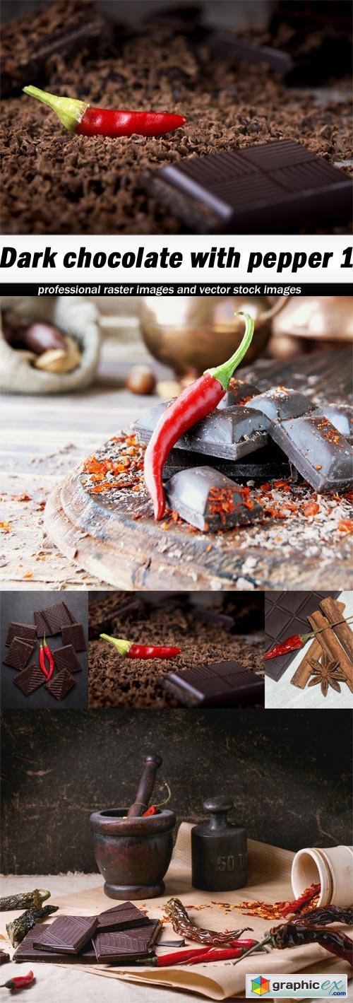 Dark chocolate with pepper 1