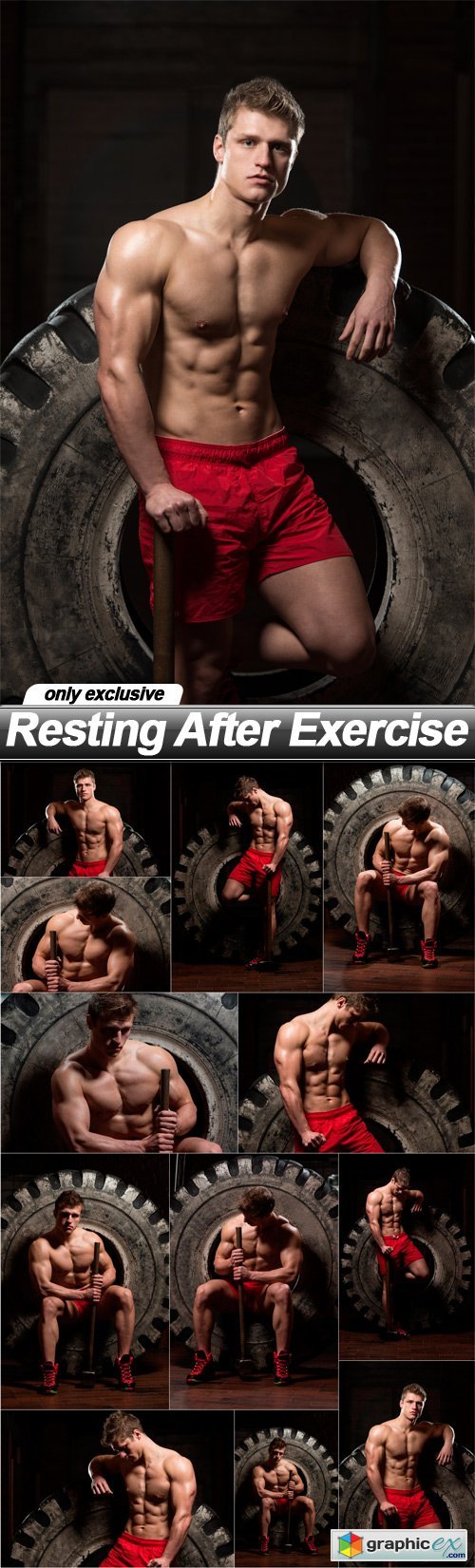 Resting After Exercise - 12 UHQ JPEG
