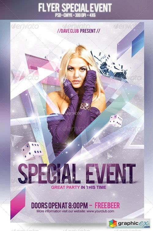 Flyer Special Event