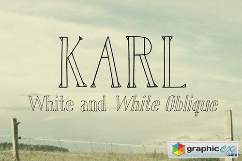 Karl White Font