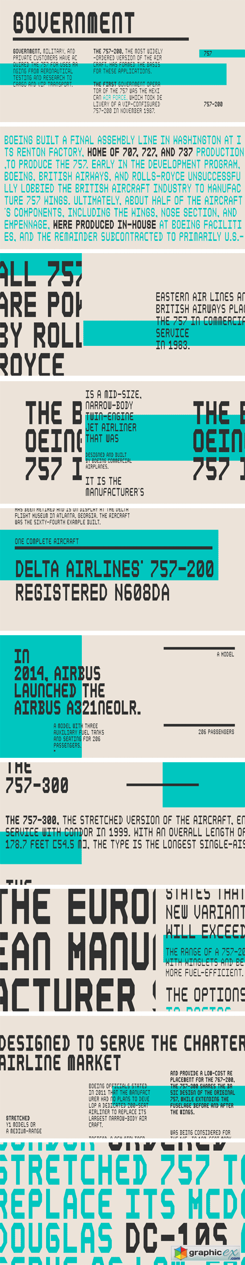 YWFT Composite Font Family