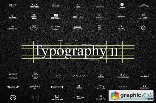 50 UNIQUE Typography Logos