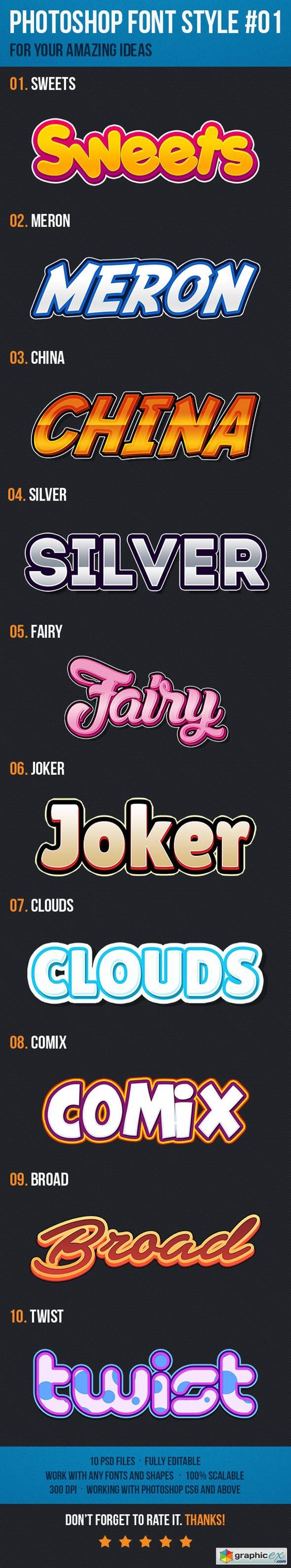 10 Font Style for Game Logo 01