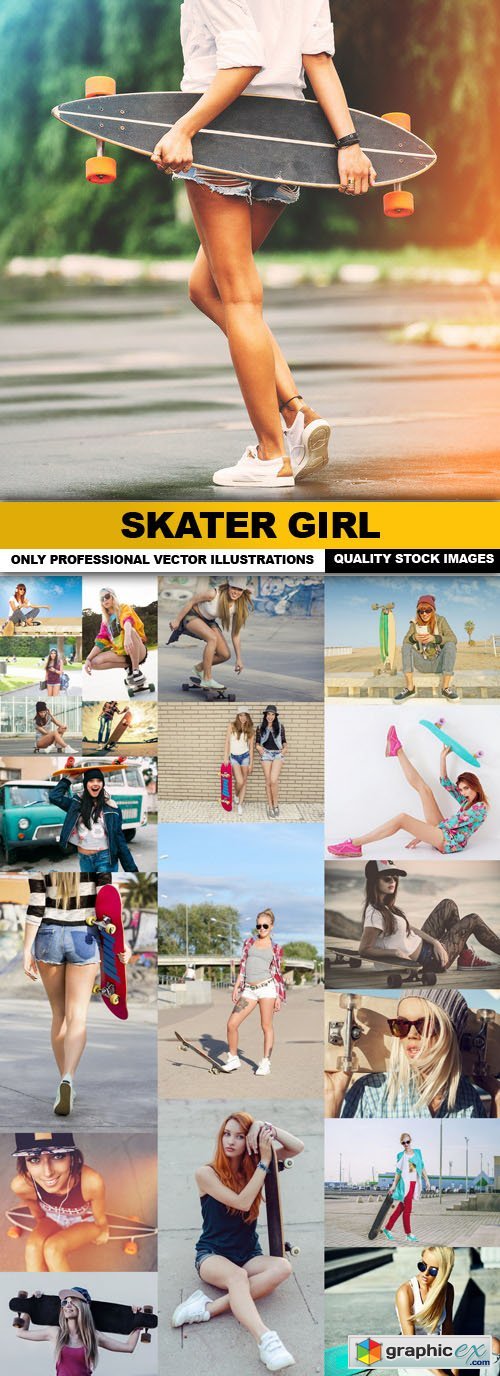 Skater Girl - 20 HQ Images