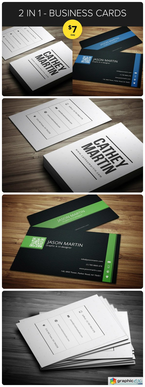 Bundle 2 in 1 - Business Cards