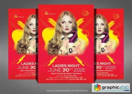 Ladies Night Out Flyer Template 576005