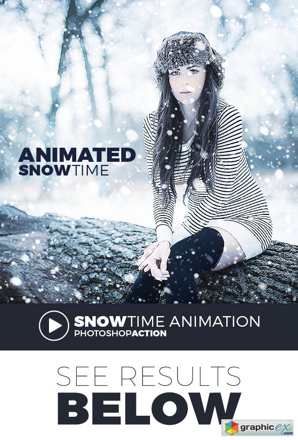 Animated Snow Action