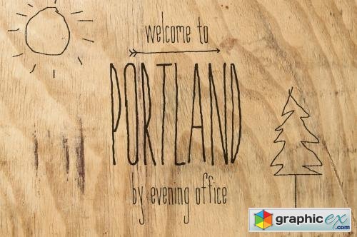 Portland | Handwritten Font
