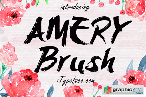 Amery Brush Font