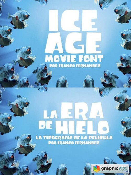 Ice Age Movie Font