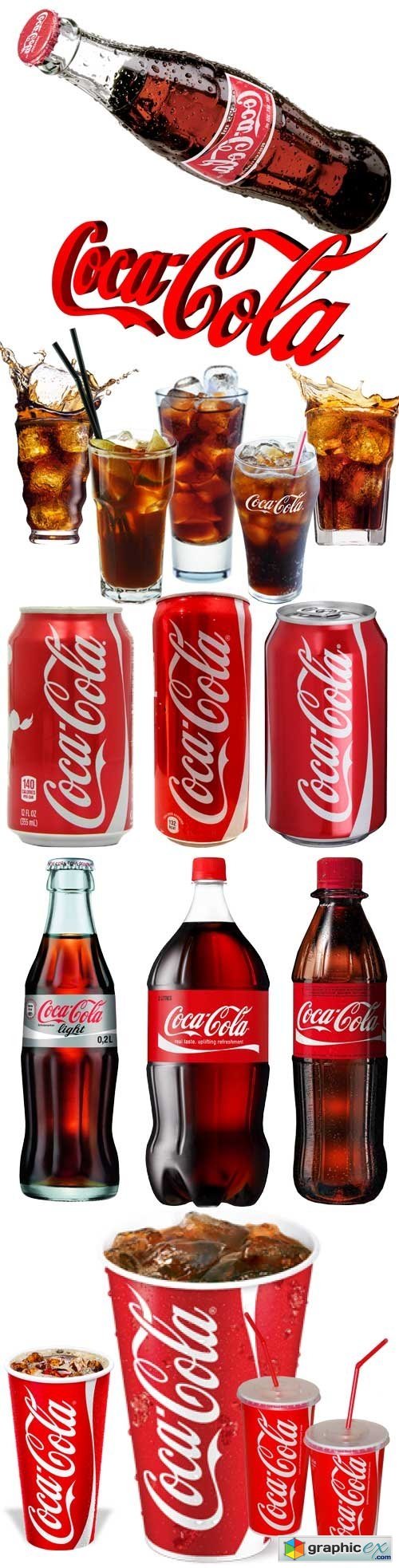 Coca Cola drinks PNG