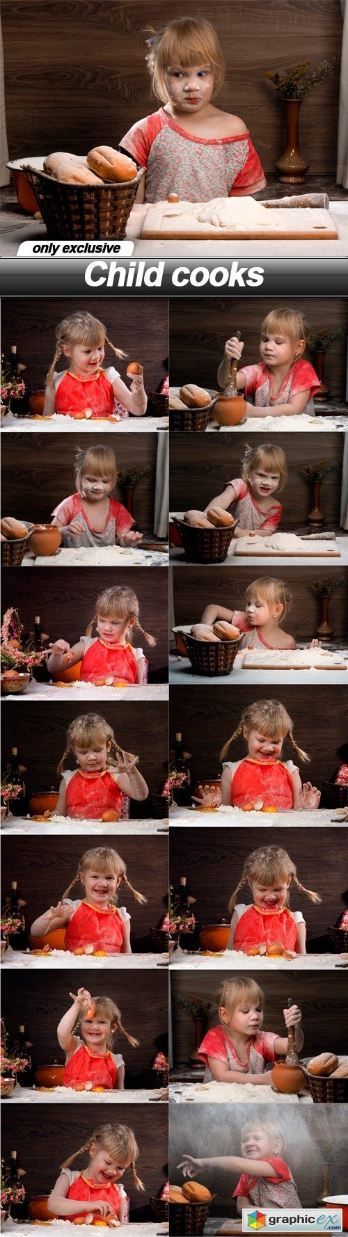 Child cooks - 15 UHQ JPEG