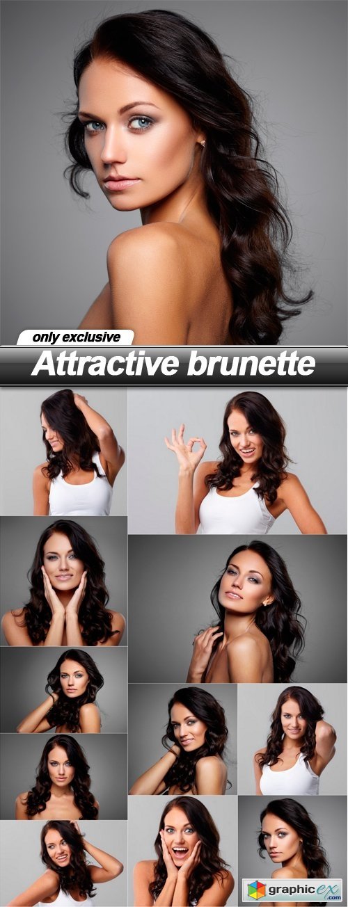 Attractive brunette - 11 UHQ JPEG