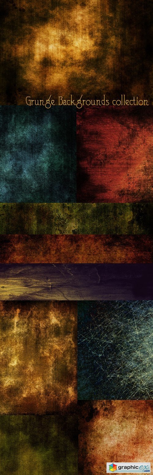 Grunge Backgrounds collection
