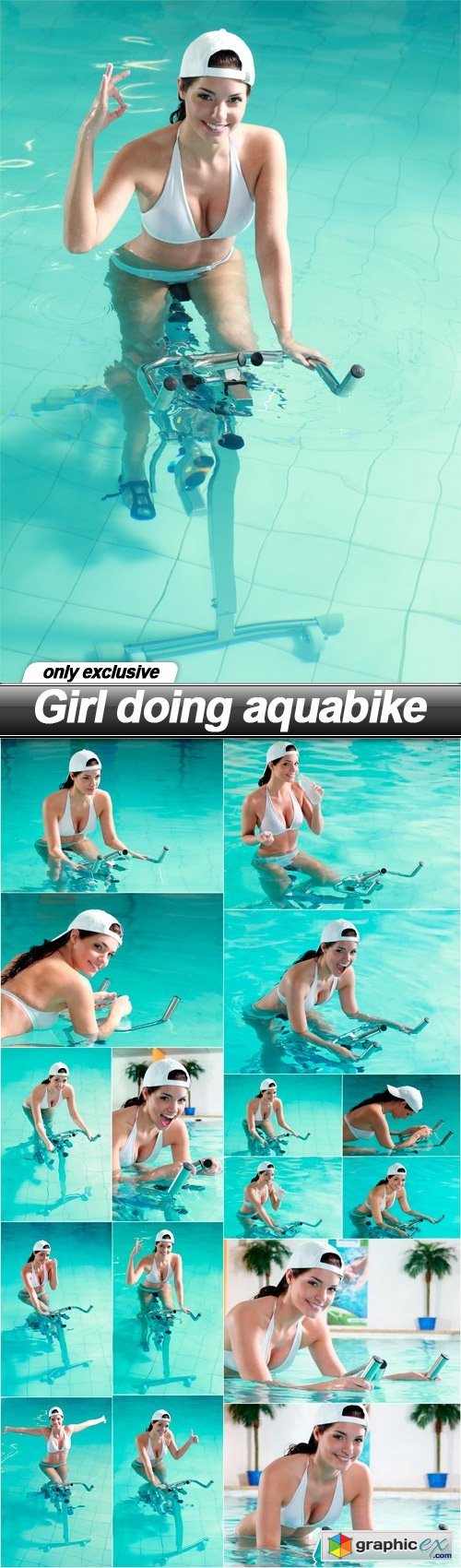 Girl doing aquabike - 16 UHQ JPEG