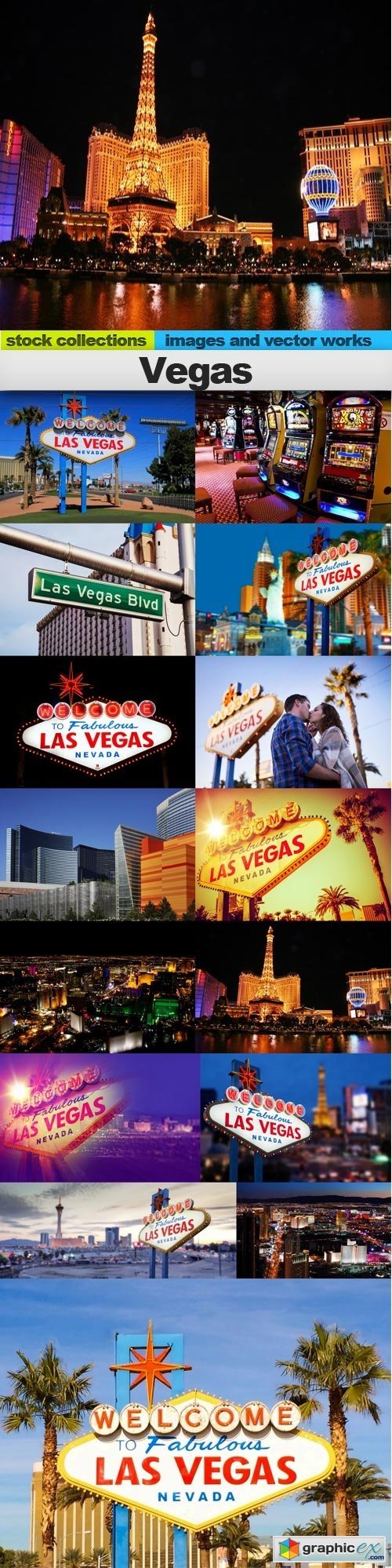 Vegas, 15 x UHQ JPEG