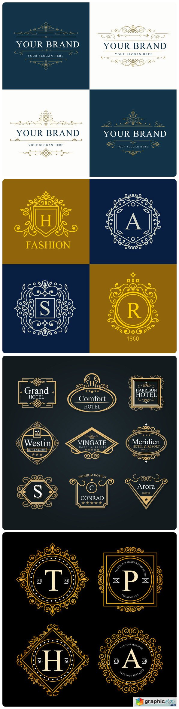 Set Luxury Logos