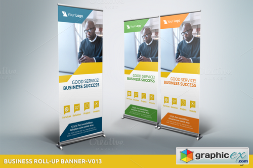 Business Roll-Up Banners - v013