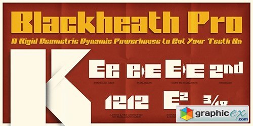 Blackheath Pro AOE Font