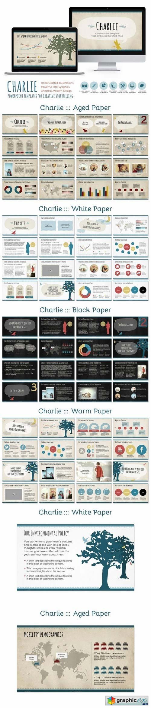 Charlie Powerpoint Template