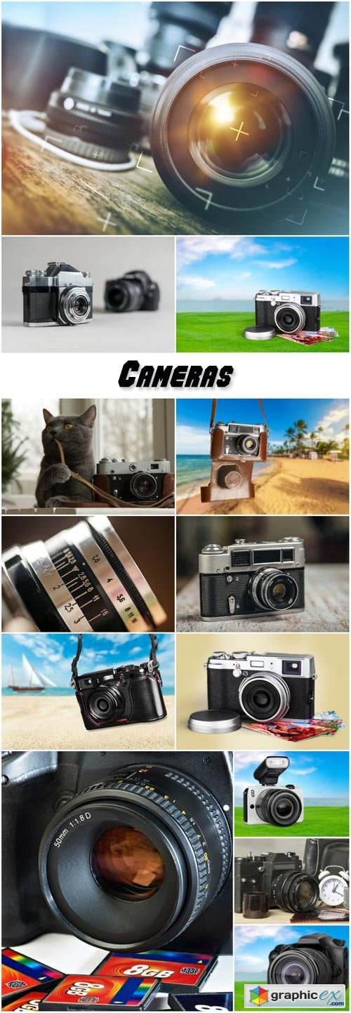 Cameras of different models