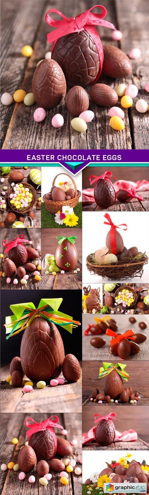 Easter chocolate eggs 14x JPEG