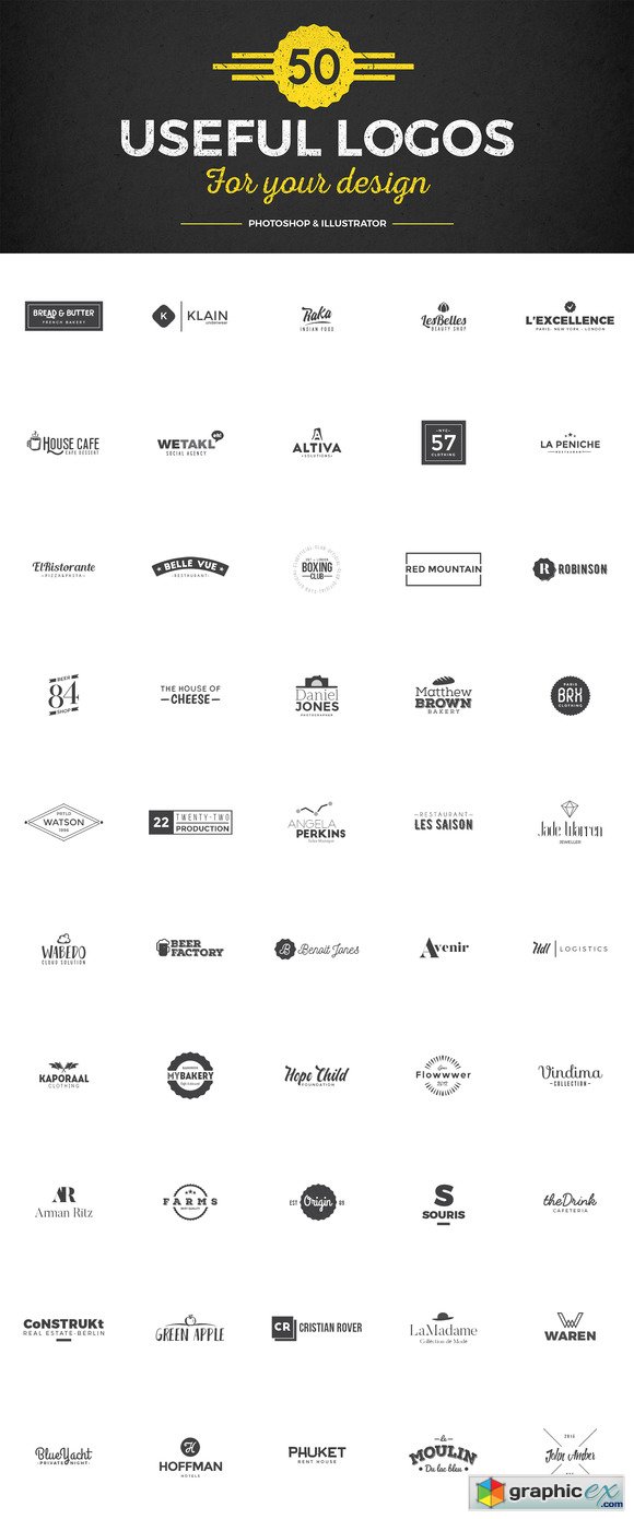 50 Useful Logos