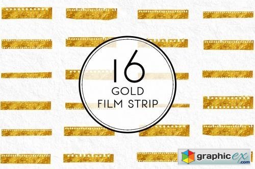 Gold Film Strip