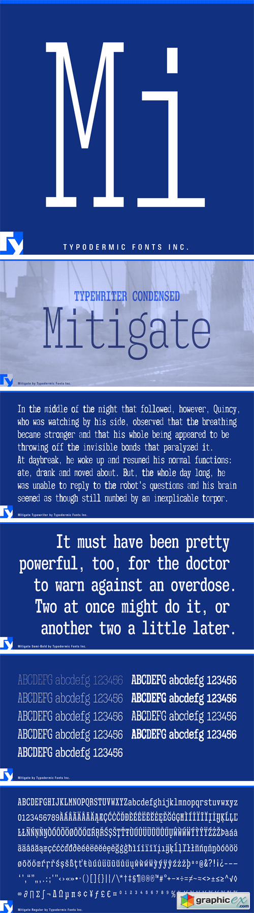 Mitigate Font