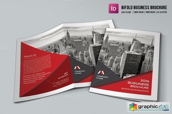 InDesign Corporate Brochure - V454