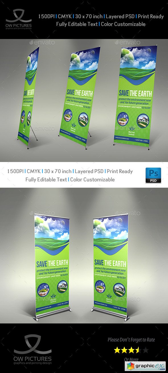 Environment - ECO Signage Template